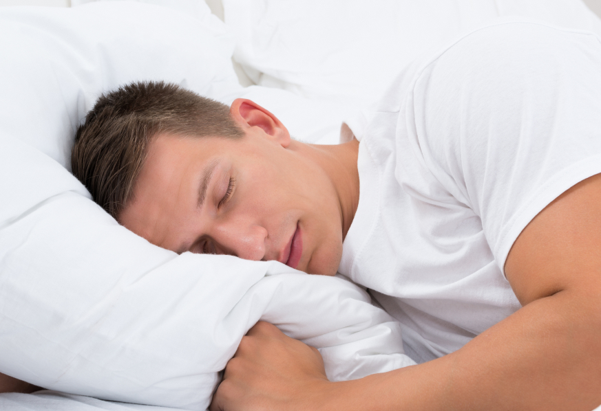 sleeping dude